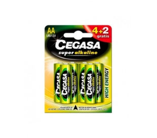 PILA CEGASA LR6 ALK.4+2UN