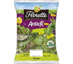 ESPECIALIDAD ENVASADA ENSALADA ANTIOX FLORETTE 100 GR.