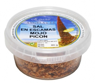 CONDIMENTO SAL EN ESCAMAS MOJO PICON ANGELA & J.J. 80 GR.