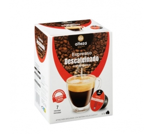 CAFÉ CÁPSULA ESPRESSO DESCAFEINADO ALTEZA 16 UN. .