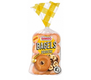 BAGELS BRIOCHE BIMBO 300 GR.