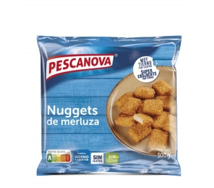 NUGGETS MERLUZA PESCANOVA 300 GR.