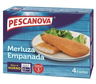 MERLUZA EMPANADA PESCANOVA 4 UND.