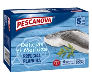 MERLUZA DELICIAS PESCANOVA 360 GR.