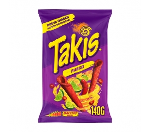 SNACKS LIMA PICANTE TAKIS 140 GR.