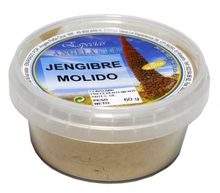 CONDIMENTO JENGIBRE MOLIDO ANGELA & J.J. 60 GR.