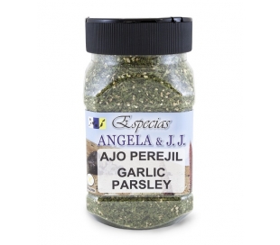 CONDIMENTO AJO Y PEREJIL ANGELA & J.J. 165 GR.