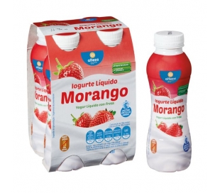 YOGUR LIQUIDO SABOR FRESA ALTEZA PACK 4X160 GR.