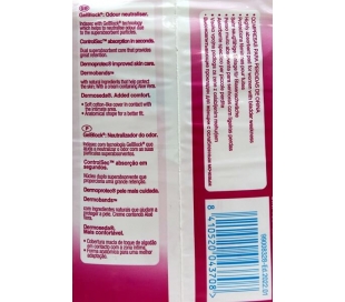 COMPRESA MAXI GEL BLOCK INDASEC 15 UN.