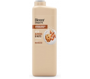 GEL BAÑO ALMOND & NUTS DICORA URBAN FIT 750 ML.