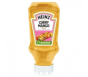SALSA CURRY MANGO HEINZ 220 ML.