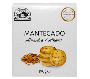 MANTECADO ALMENDRA FLOR DE ANTEQUERA 190 GR.