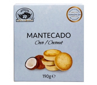 MANTECADO COCO FLOR DE ANTEQUERA 190 GR.