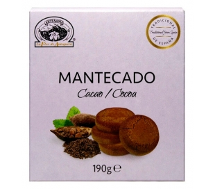 MANTECADO CACAO FLOR DE ANTEQUERA 190 GR.