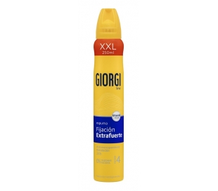 ESPUMA CABELLO FIJACION EXTRAFUERTE GIORGI LINE 250 ML.