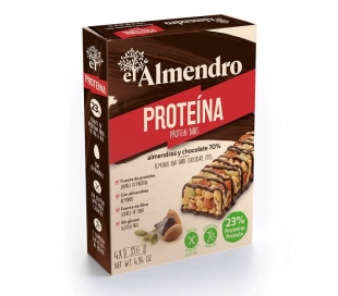 BARRITAS ENERGÉTICA ALMENDRAS Y CHOCOLATE NEGRO EL ALMENDRO 140 GR.