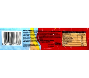 POLVORONES SABOR CHOCOLATE BLANCO EIDETESA 400 GR.
