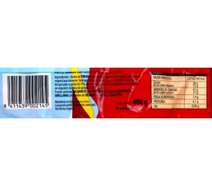 POLVORONES SABOR CHOCOLATE EIDETESA 400 GR.