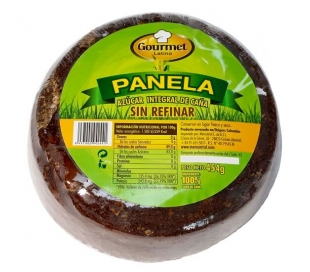 PANELA REDONDA SIN REFINAR GOURMET LATINO 454 GR.