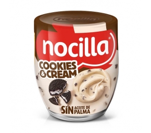 CREMA CACAO COOKIES & CREAM NOCILLA 180 GR.