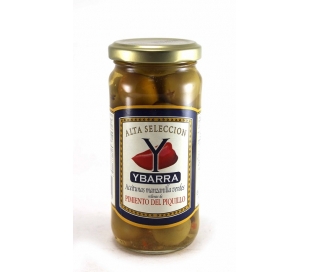 ACEITUNA MANZANILLA VERDE YBARRA 120 GR.