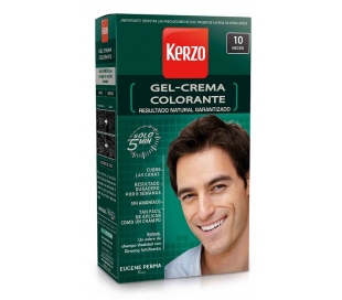 TINTE PARA HOMBRE COLOR NEGRO KERZO Nº 10