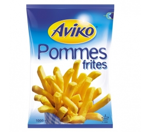 PAPA PREFRITA CONGELADAS AVIKO 1 KG.