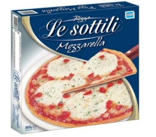 PIZZA SALAMI TRATTORIA 340 GR.