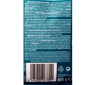 COMIDA GATO PELAJE Y BOLAS PELO PURINA ONE 800 GRS.