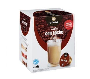 CAFÉ CÁPSULA CON LECHE ALTEZA 16 UN.