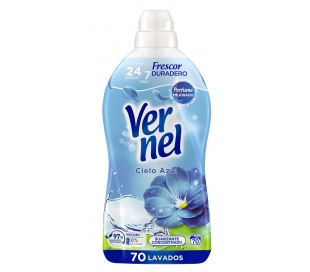 SUAVIZANTE CONCENTRADO CIELO AZUL VERNEL 70 DOSIS.