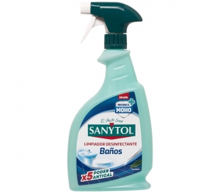 LIMPIADOR DESINFECTANTE BAÑOS SANYTOL 750 ML.