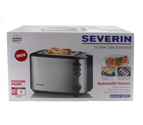 TOSTADOR INOX 850 W. SEVERIN 1 UN.