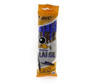 BOLIGRAFO CRISTAL AZUL 888746 BIC 5 UN.