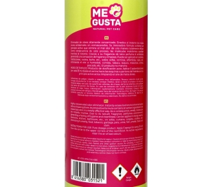 ELIMINADOR DE OLORES PERROS Y GATOS, SPRAY ME GUSTA 500 ML.