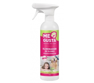 ELIMINADOR DE OLORES PERROS Y GATOS, SPRAY ME GUSTA 500 ML.