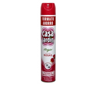 INSECTICIDA SPRAY PERFUME ROSAS CASA JARDIN 750 ML.