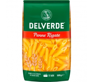 PLUMA PENNE RIGATE DELVERDE 500 GR.