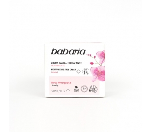 CREMA FACIAL R.MOSQUETA HIDRAT. BABARIA 50 ML.