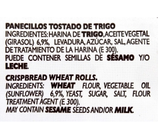 PANECILLOS TOSTADOS TRADICIONAL ORTIZ 225 GR.