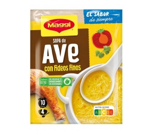 SOPA AVE CON FIDEOS MAGGI 80 GR.