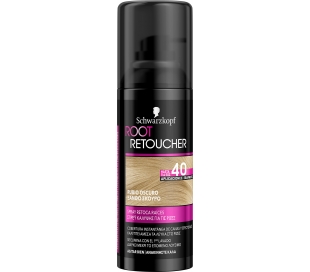 RETOCADOR DE RAICES COLOR RUBIO OSCURO SPRAY ROOT RETOUCH 120 ML.