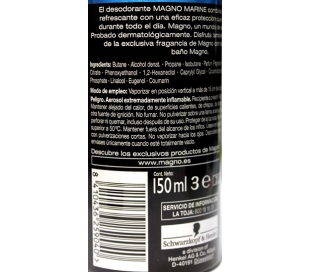 DESODORANTE SPRAY MARINE FRESH MAGNO 150 ML.