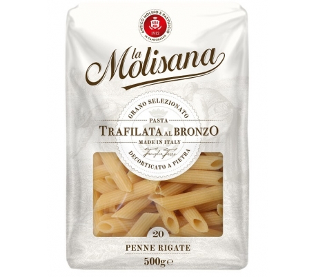 PENNE RIGATE SEMOLA DE GRANO DURO LA MOLISANA 500 GRS.