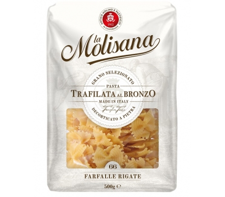 FARFALLE SEMOLA DE GRANO DURO LA MOLISANA 500 GRS.