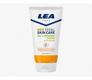 GEL LIMPIADOR FACIAL ENERGIZANTE VITALIZANTE LEA MEN TOTAL SKIN CARE 150 ML.