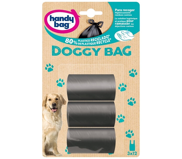 BOLSAS BASURA PARA PERROS HANDY BAG 36 UN.