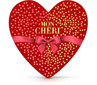 BOMBON HEART MON CHERI 155,40 GR.