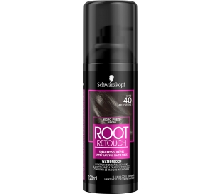 RETOCADOR DE RAICES COLOR NEGRO SPRAY ROOT RETOUCH 120 ML.
