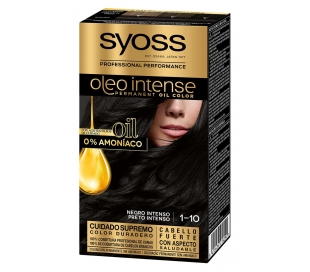 TINTE COLOR NEGRO INTENSO SYOSS Nº 1-10